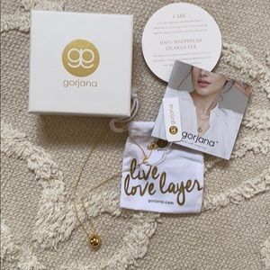 New With Tags! Gorjana gold layering necklace